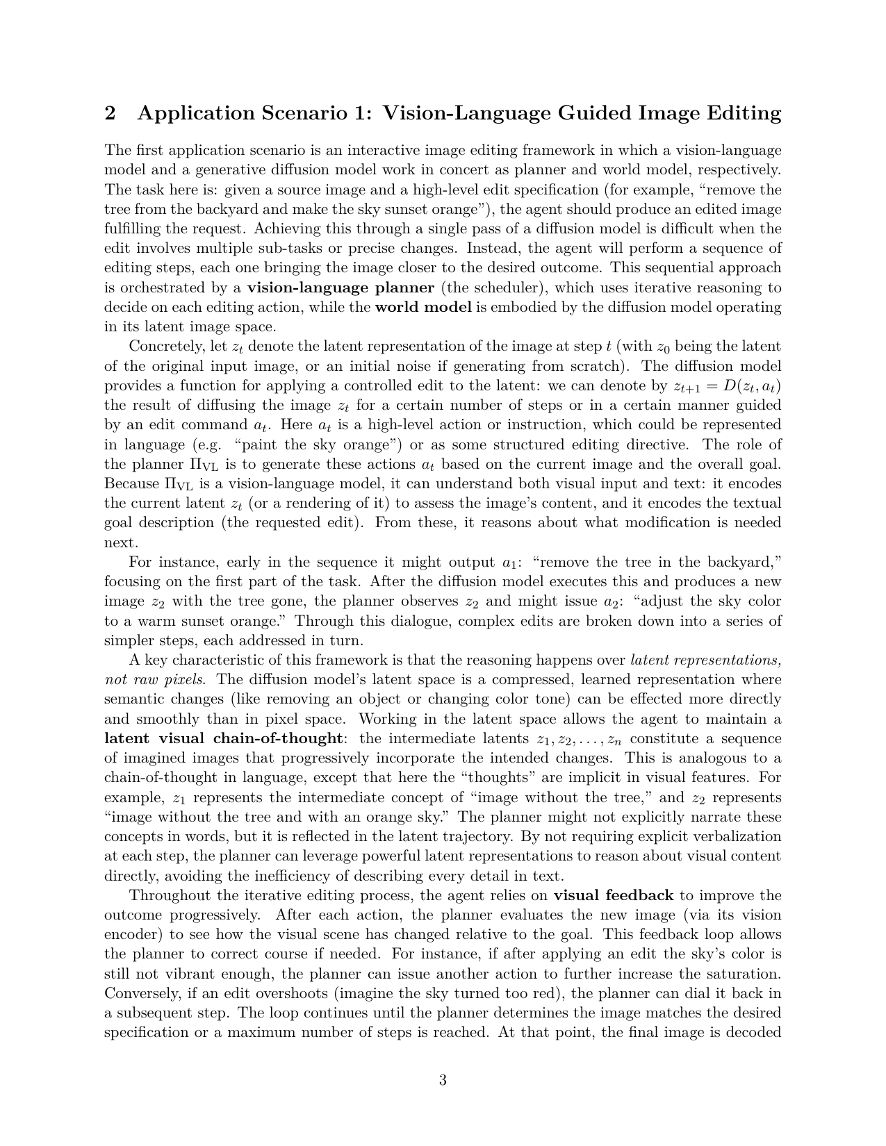 Multimodal World Models and Language-Based Planners for Reflective Reasoning - page 3