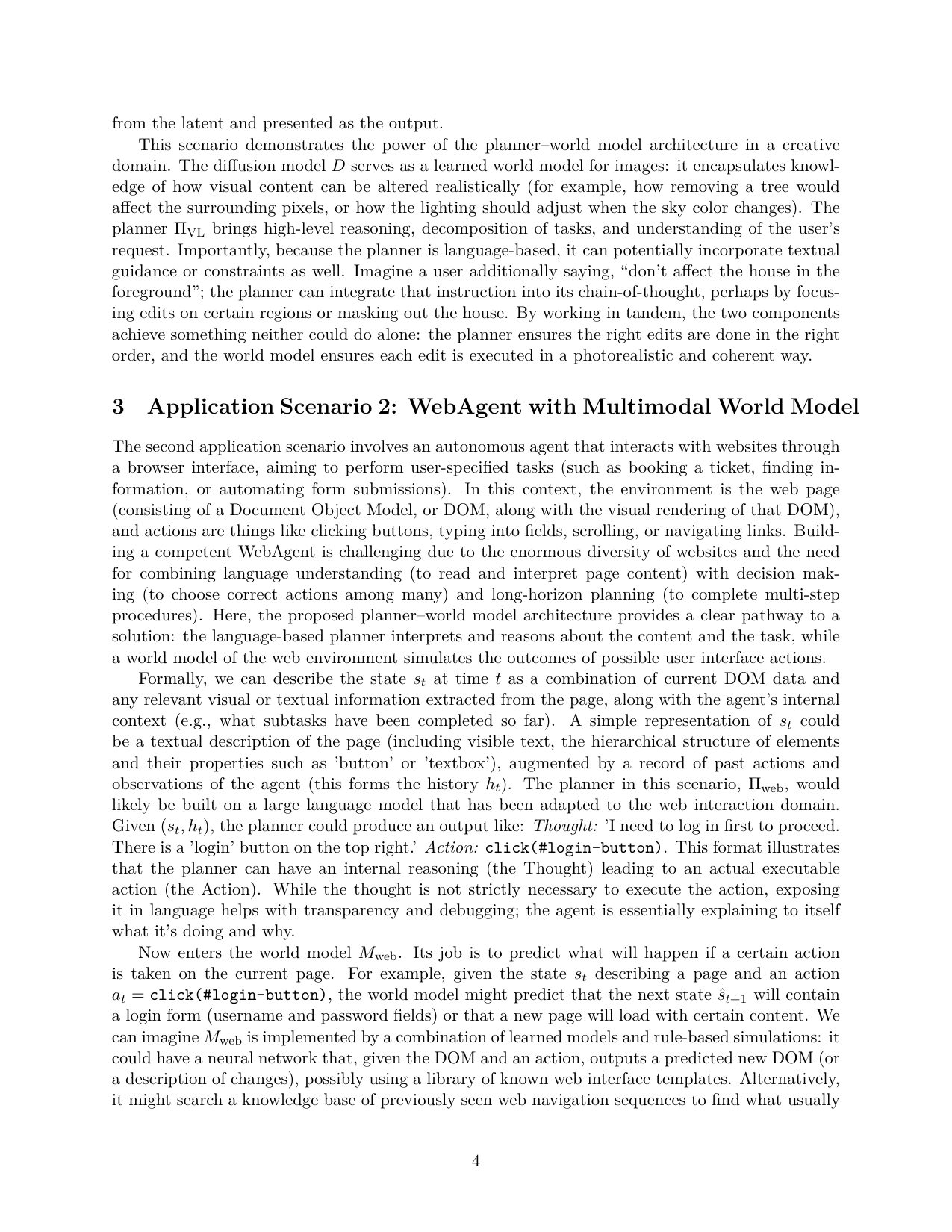 Multimodal World Models and Language-Based Planners for Reflective Reasoning - page 4