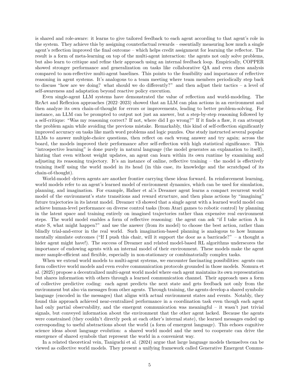 Progression from Sparsity-Based Modularity to Emergent Multi-Agent Roles - page 5